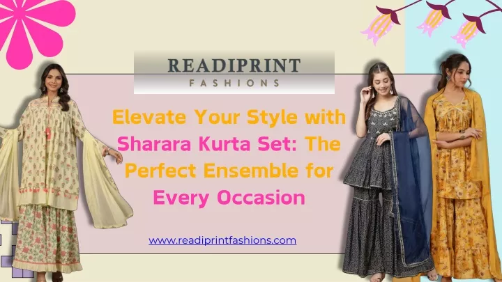 elevate your style with sharara kurta