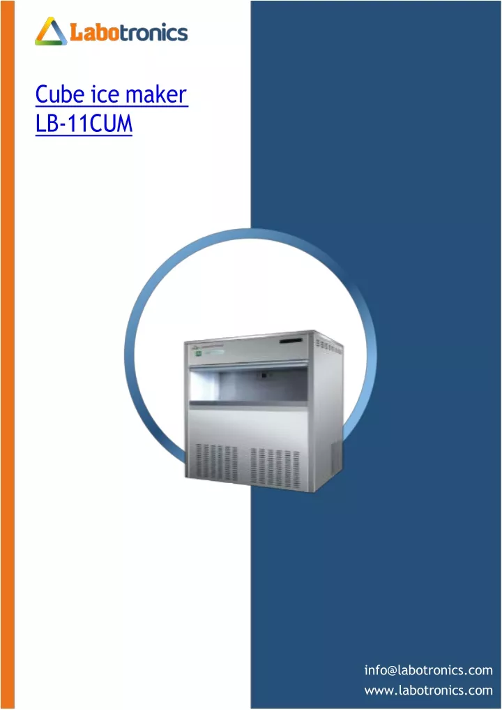 cube ice maker lb 11cum