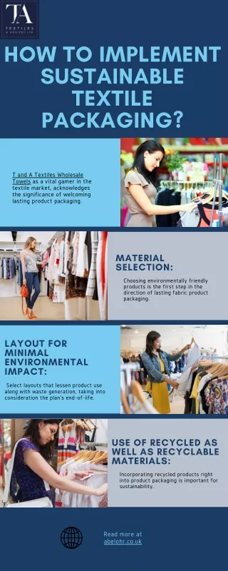 how to implement sustainable textile packaging