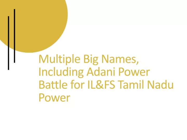 multiple big names including adani power battle