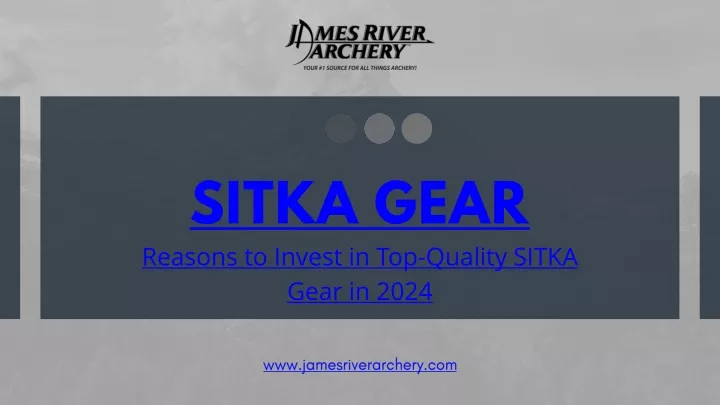 sitka gear