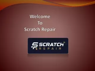 Touch UP Paint By Registration | Scratch Repair