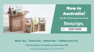 Buy English Breakfast Tea Bags online in Australia
