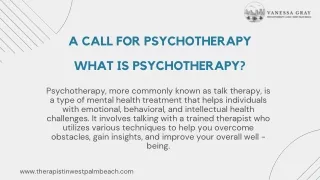 Psychotherapist in West Palm Beach, Licensed Therapist in West Palm Beach
