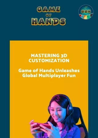 mastering 3d customization game of hands