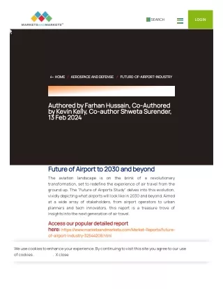 Future of Airport Industry Outlook