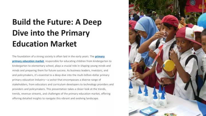 build the future a deep dive into the primary