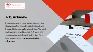 Electronic Travel Authorization Document| Apply for Canada eVisa| Easiest Visa