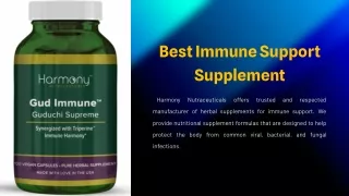 Best Ayurvedic Immune Support Supplement