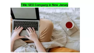 Best SEO Company in New Jersey