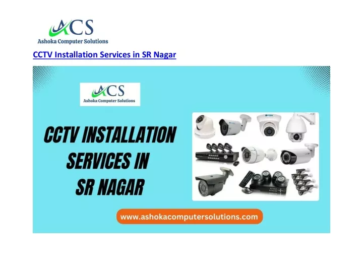 cctv installation services in sr nagar