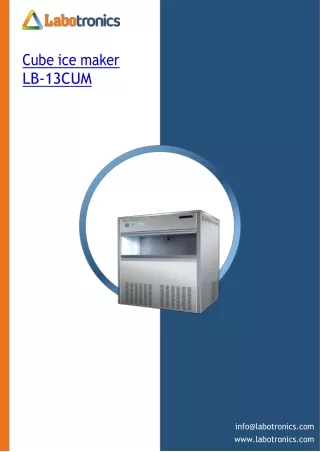 cube ice maker lb 13cum