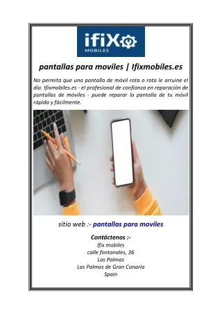 pantallas para moviles  Ifixmobiles.es
