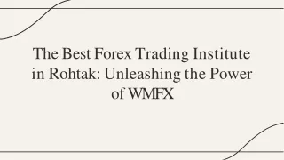Top Forex Trading institute in Delhi