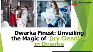 Dry Cleaning in Dwarka