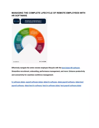 managing the complete lifecycle of remote
