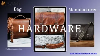 Bag Hardware Manufacturer