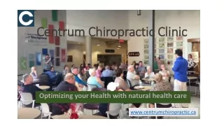 Chiropractor Orleans - Centrum Chiropractic: Expert Care for a Balanced Life