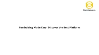 Fundraising Made Easy Discover the Best Platform