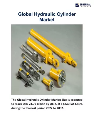 Global Hydraulic Cylinder Market