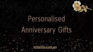 Personalised Anniversary Gifts