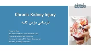 Chronic kidney disease