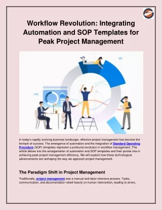 workflow revolution integrating automation