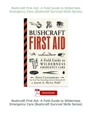 Bushcraft-First-Aid-A-Field-Guide-to-Wilderness-Emergency-Care-Bushcraft-Survival-Skills-Series