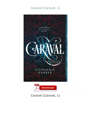 read ❤️ebook (✔️pdf✔️) Caraval (Caraval, 1)