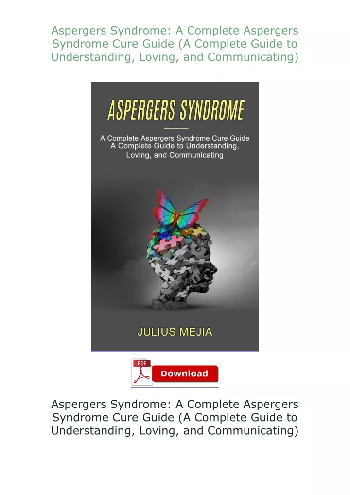 aspergers syndrome a complete aspergers syndrome