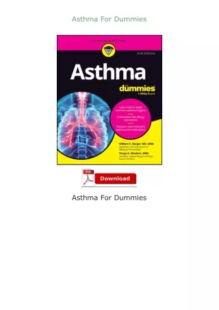 Download⚡PDF❤ Asthma For Dummies