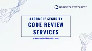Aardwolf Security is the best Code Review Services