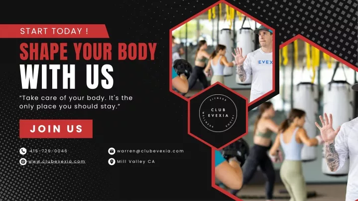 start today shape your body with us