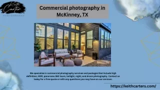 Elevate Your Brand : Commercial Photography in McKinney, TX
