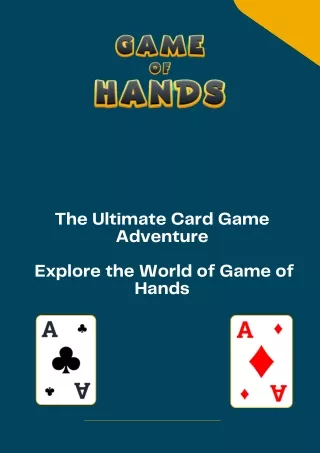 the ultimate card game adventure
