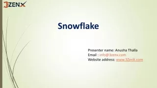 snowflake
