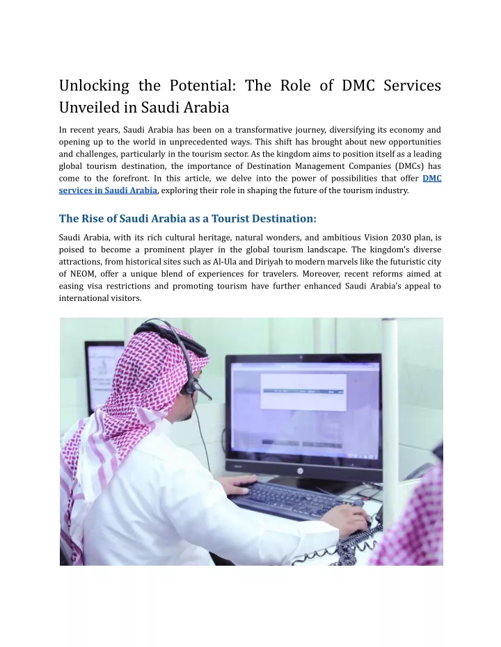 unlocking the potential the role of dmc services