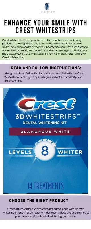 Enhance Your Smile with Crest Whitestrips (1)