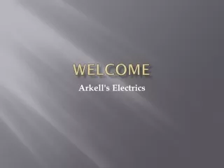 welcome