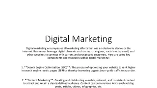 Digital Marketing in chandigarh
