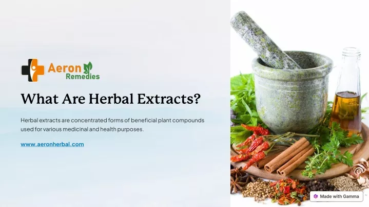 what are herbal extracts