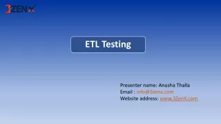 presenter name anusha thalla email info@3zenx