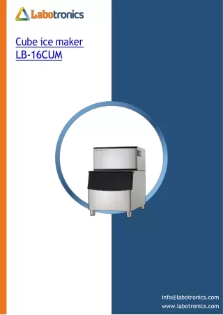 cube ice maker lb 16cum