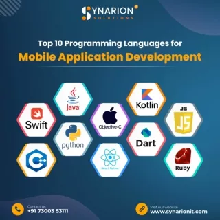Top 10 Programming Languages for Mobile Application Development