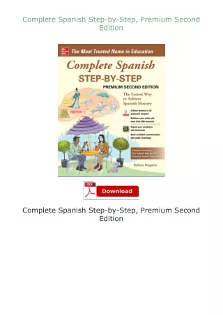 Complete-Spanish-StepbyStep-Premium-Second-Edition