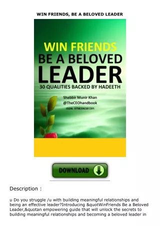 WIN-FRIENDS-BE-A-BELOVED-LEADER