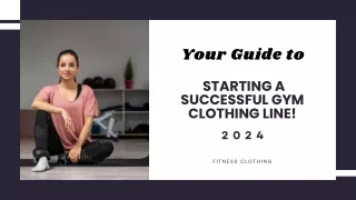 Building Your Fitness Empire How to Start a Gym Clothing Line