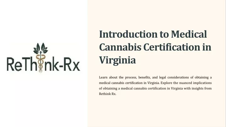 introduction to medical cannabis certification