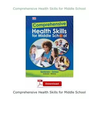 [PDF]❤READ⚡ Comprehensive Health Skills for Middle School