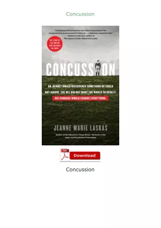 Pdf⚡(read✔online) Concussion